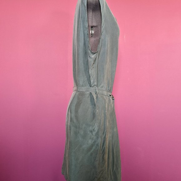 DIESEL Silk Tunic size Medium in Steel Grey - Picture 5 of 11